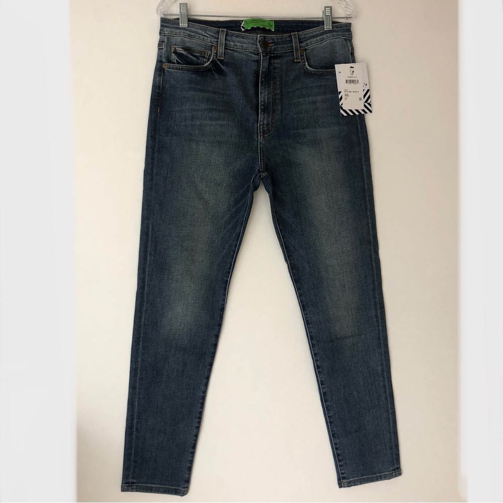 Sandrine Rose Women’s Skinny Jeans Blue Wash Denim Size 31 New